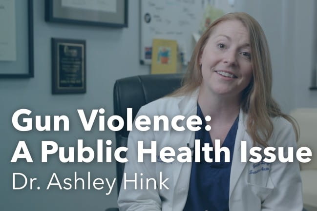 Dr. Ashley Hink, Associate Professor of Surgery at the Medical University of South Carolina