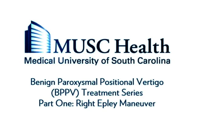 BPPV Treatment Series, Right Epley Maneuver