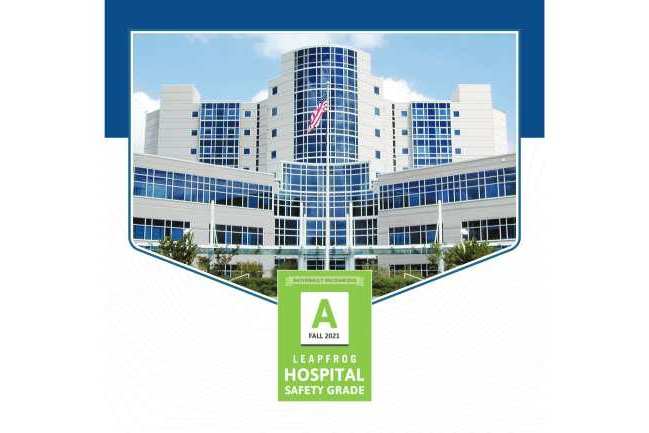 MUSC Health Florence Medical Center recieved an 'A' grade for Fall 2021 from the nationally-recognized Leapfrog Hospital Safety Grade.