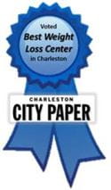 Voted Best Weight Loss Center in Charleston 3rd year in a row