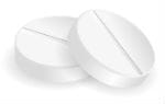 illustration of a pair of white pills