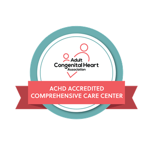 Adult Congenital Heart Association ACHD Accredited Comprehensive Care Center
