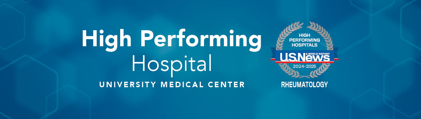 High Performing Hospital | University Medical Center | US News & World Report 2024-2025 Knee Replacement