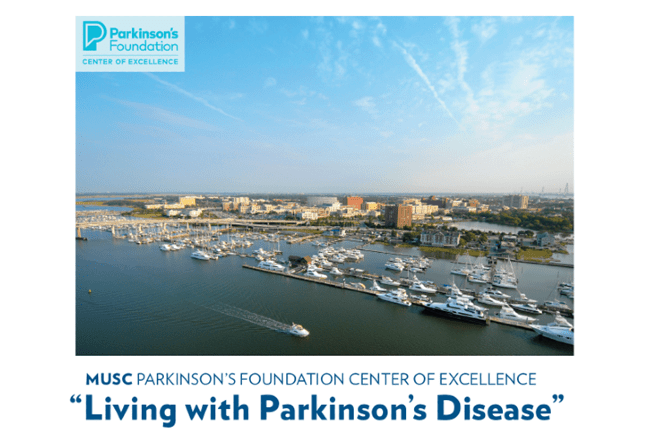 Thumbnail of "Living with Parkinson's Disease" event flyer.