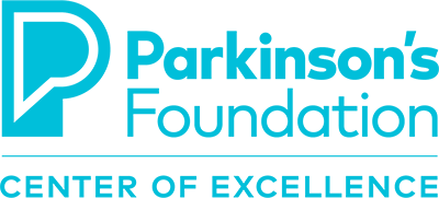 Parkinson's Foundation Center of Excellence designation logo