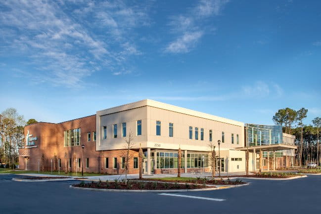 An image of the MUSC Children's Health Summey Medical Pavilion in North Charleston.