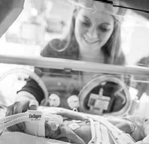 Candace Greenan and Baby